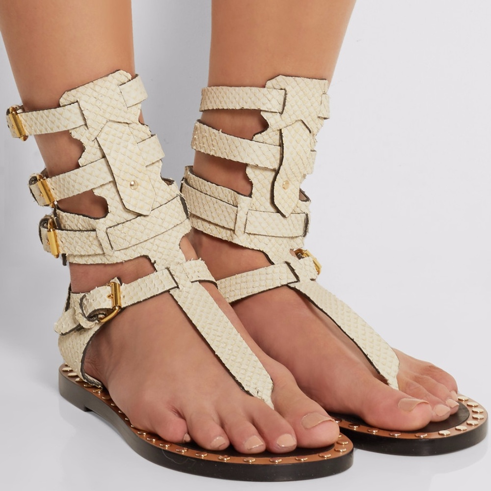 Isabel Marant Studded Gladiator Sandals size 5/35