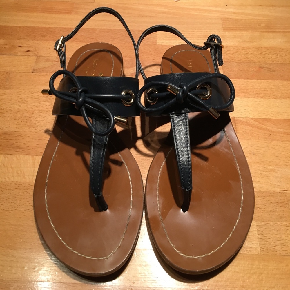 Navy Kate Spade Sandals