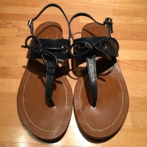 Navy Kate Spade Sandals