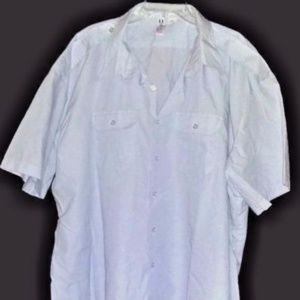 Flying Cross Perma Press Blue Uniform Shirt SZ 2X