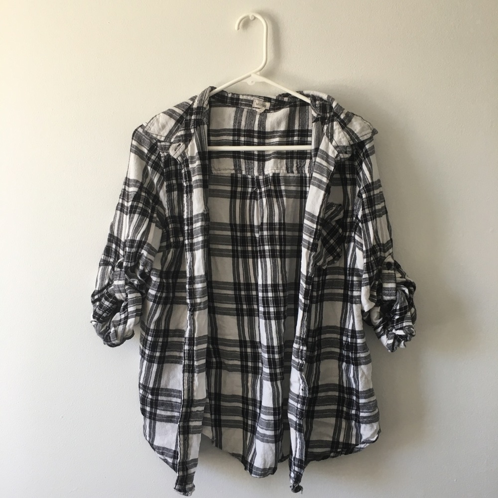 Black & White Flannel