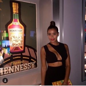 House of Cb asymmetrical bodysuit "Malla"