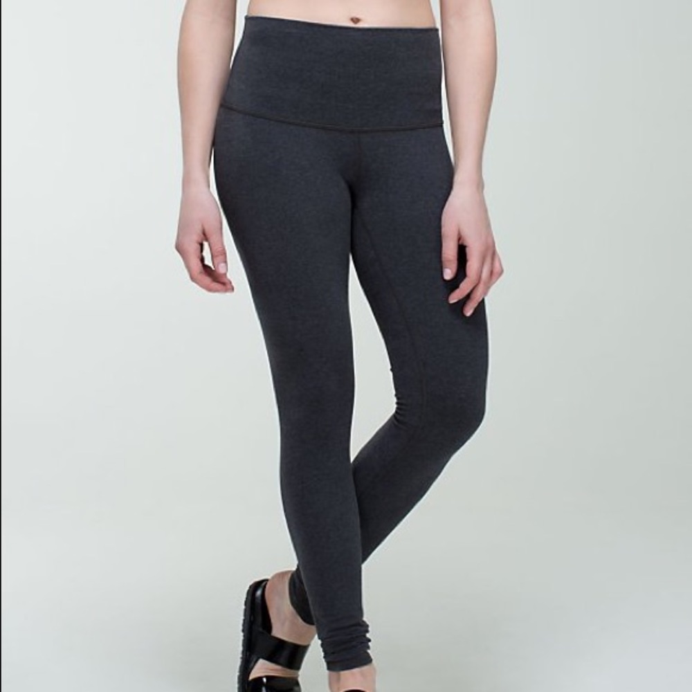 SOLD💕lululemon Wunder Under Pant sz 6 COTTON