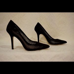 BCBGeneration Harrah Microsuede Cutout Pump