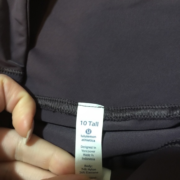 SOLD💕lululemon Lost in Pace Skirt*TALL sz 10 - Picture 4 of 5