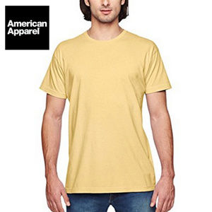 AMERICAN APPAREL Blank Short Sleeve Crew Neck Tee