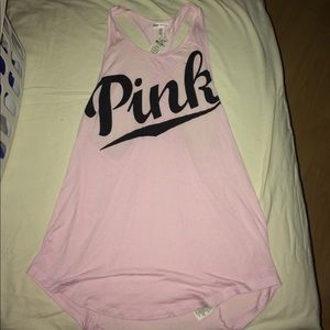Pink/VS tank top
