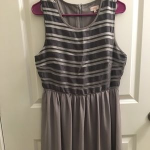 Gray dress