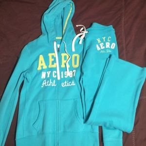 Aeropostale jacket and sweatpants
