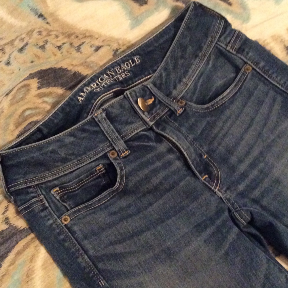 American eagle kick boot jeans!