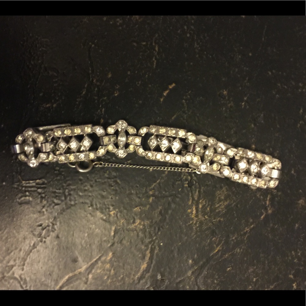 Vintage Rhinestone Bracelet