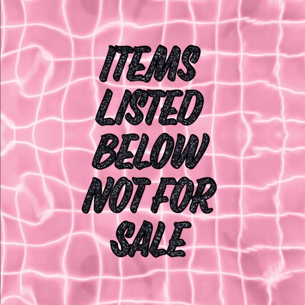 Not For Sale