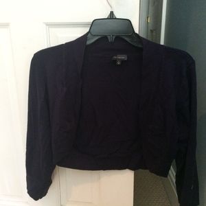Navy blue bolero sweater, The Limited, L