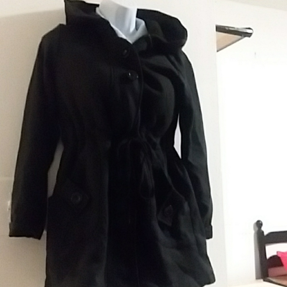 Black trending coat