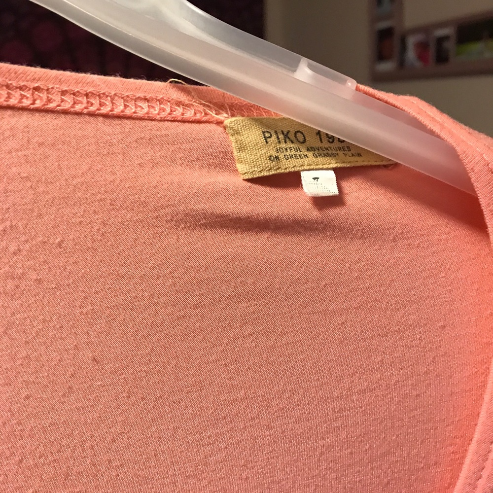 Piko long sleeve flowy top