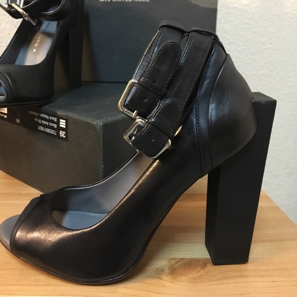 United Nude Shoes - Architectural modern nappa leather heels United Nude Shoes - Architectural modern nappa leather heels