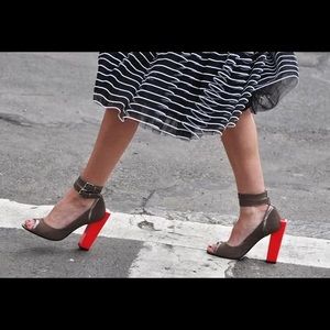 United Nude Shoes - Architectural modern nappa leather heels United Nude Shoes - Architectural modern nappa leather heels