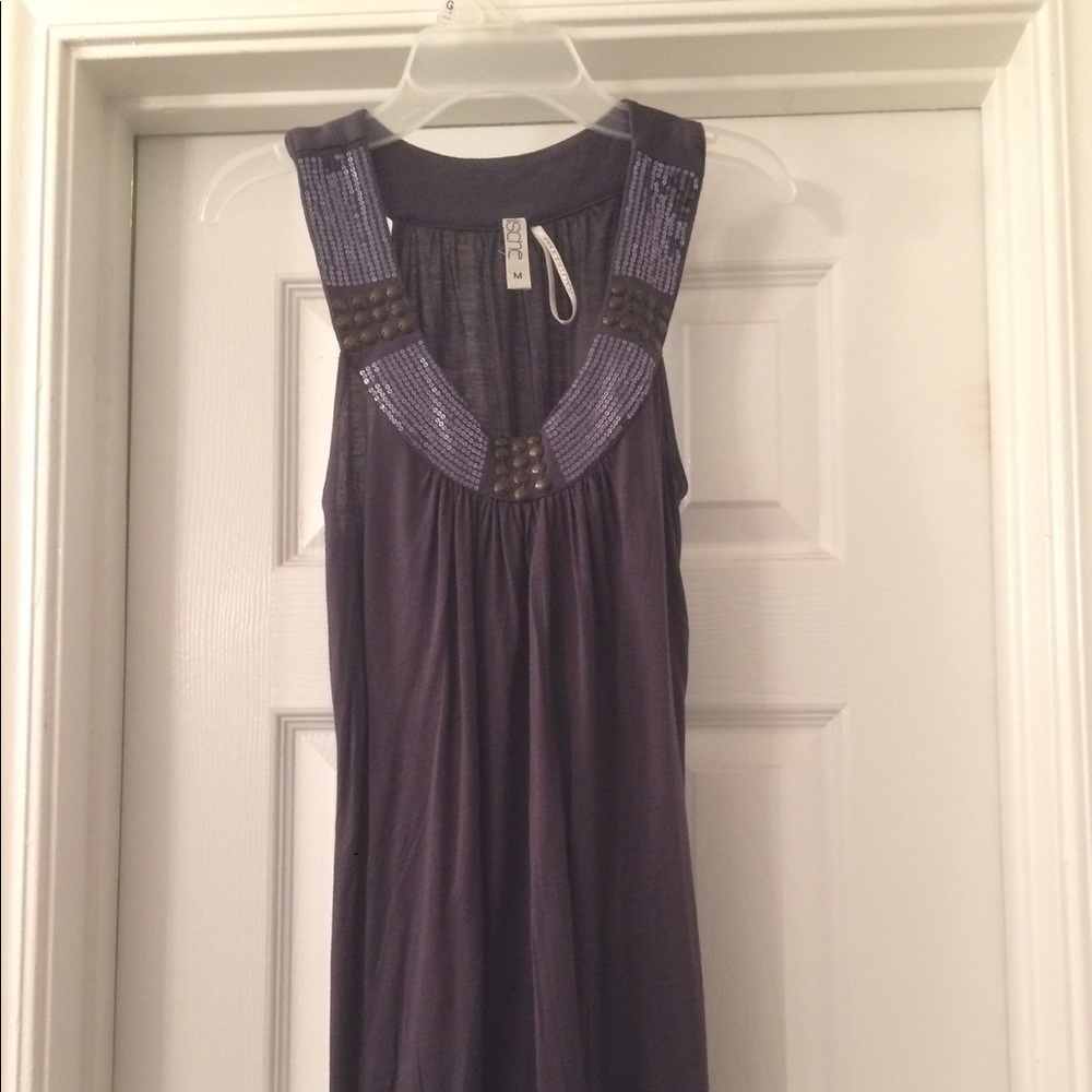 Soft sleeveless top