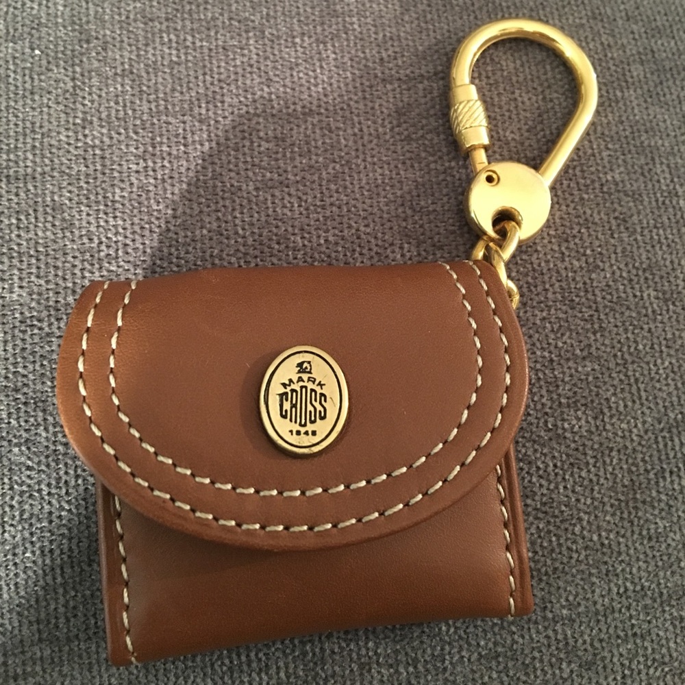 Mark Cross Mini Photo Wallet Keychain View 2