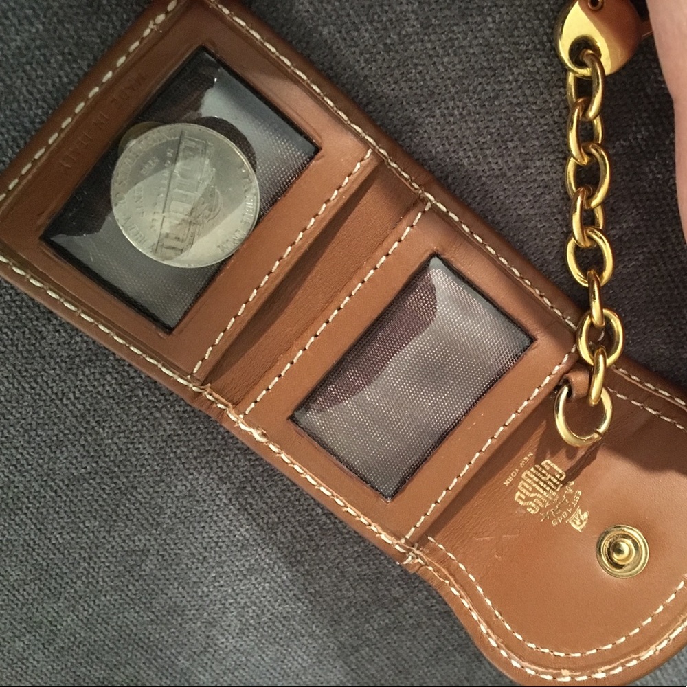 Mark Cross Mini Photo Wallet Keychain View 4