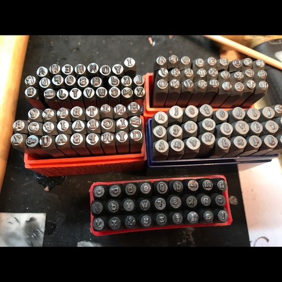 Custom hand stamped necklaces - Picture 3 of 5