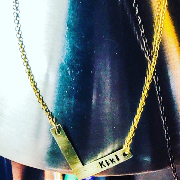 Custom hand stamped necklaces - Picture 2 of 5