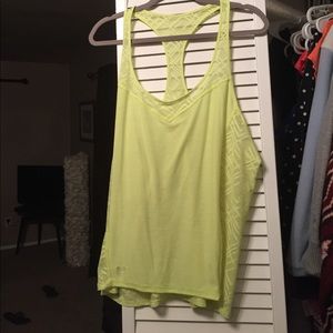Under Armour XL tank top, lace pretty detail!