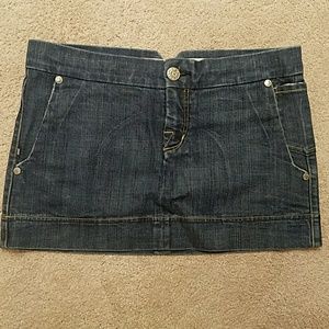 Rock & Republic Jean Mini Skirt Rock & Republic Jean Mini Skirt