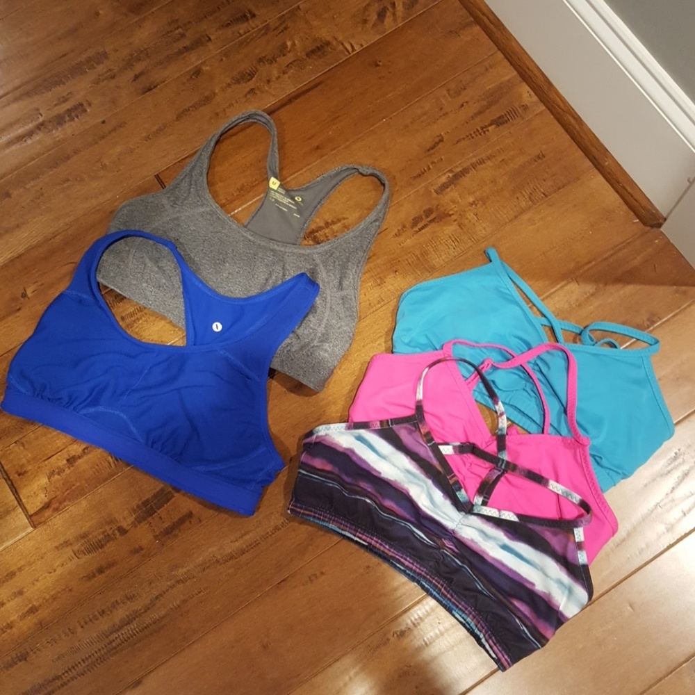 5 for 1!!  Handful (3) & Xersion (2) Sport Bras!!
