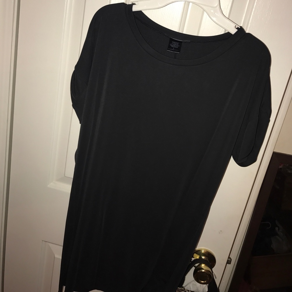 Little black tshirt dress