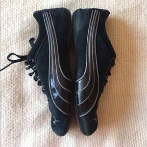 Black Suede Pumas
