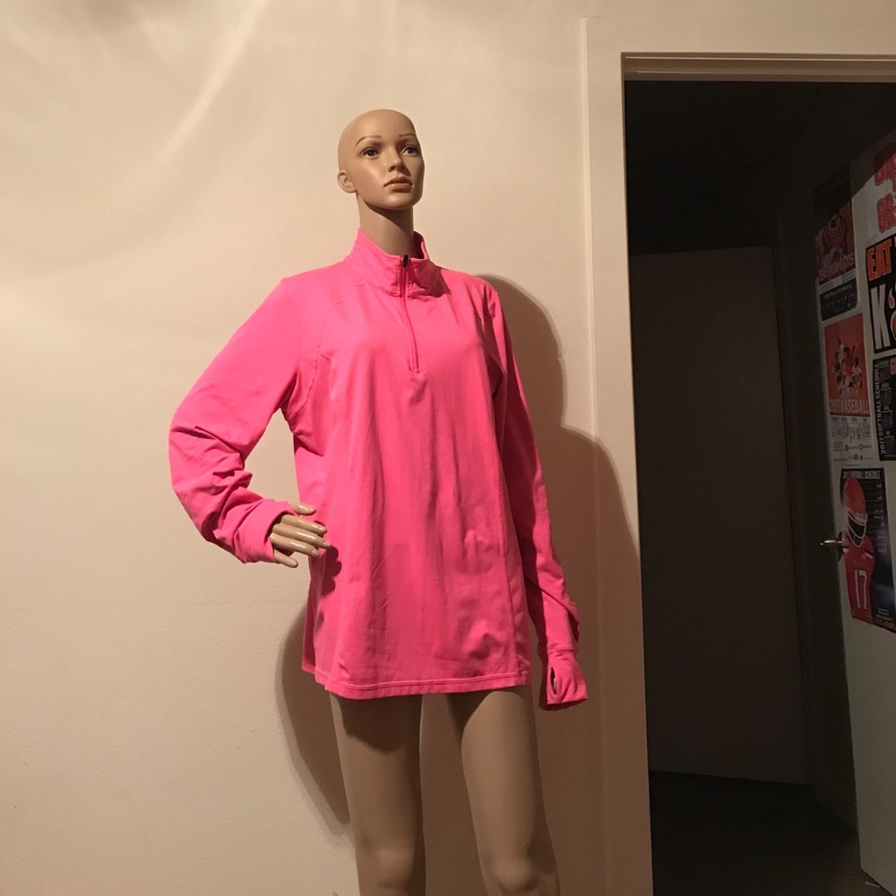 Pink workout jacket