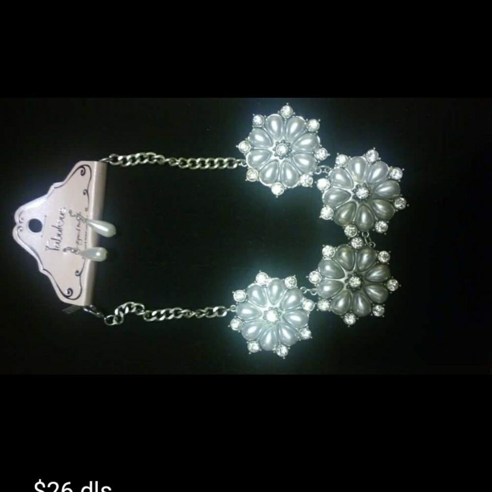 Brand new necklace with earrings