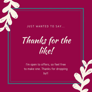 Thank you for the like! Feel free to offer ^_^