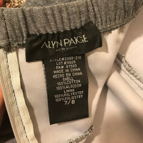 Strapless gray mini dress - Picture 3 of 3