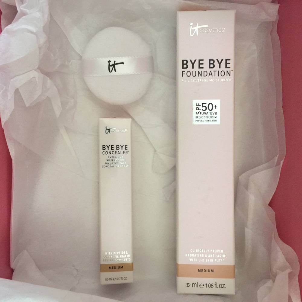 ❣️Auth Bye Bye IT Cosmetics Bundle❣️Full Size!