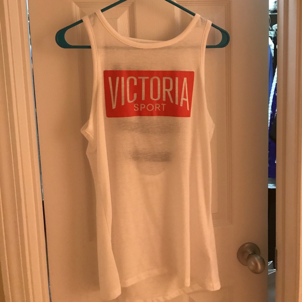 Sport tank with open back