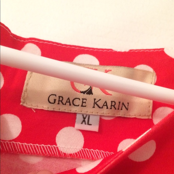 Vintage looking polka dot dress - Picture 2 of 3