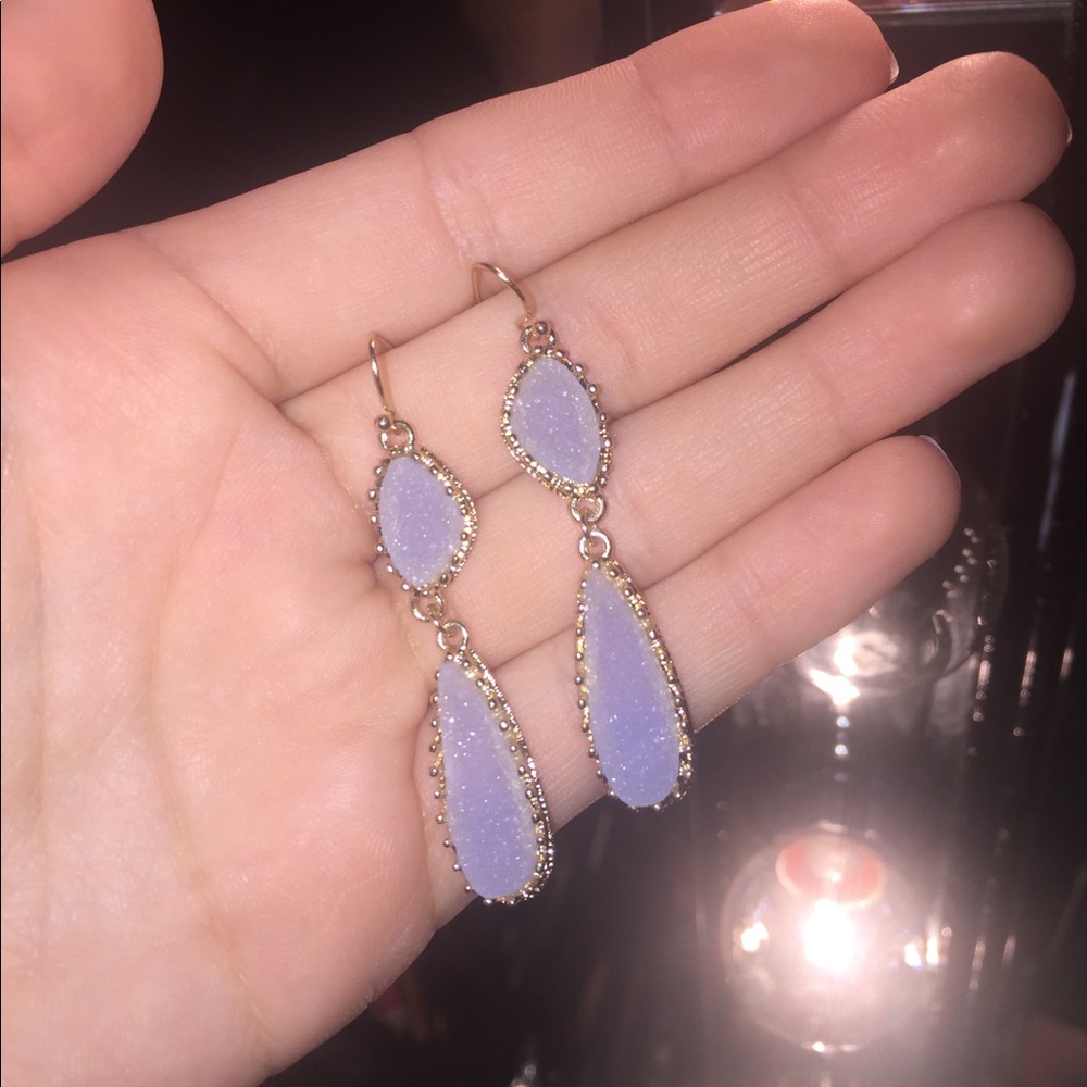Periwinkle earrings
