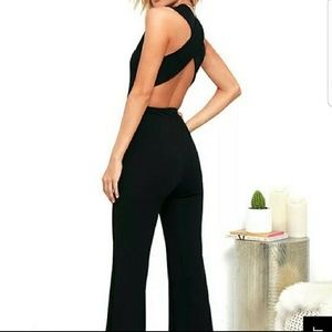 Lulus black jumpsuit
