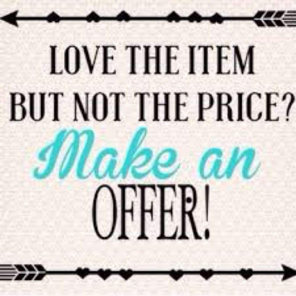 I accept all reasonable offers! ❤️