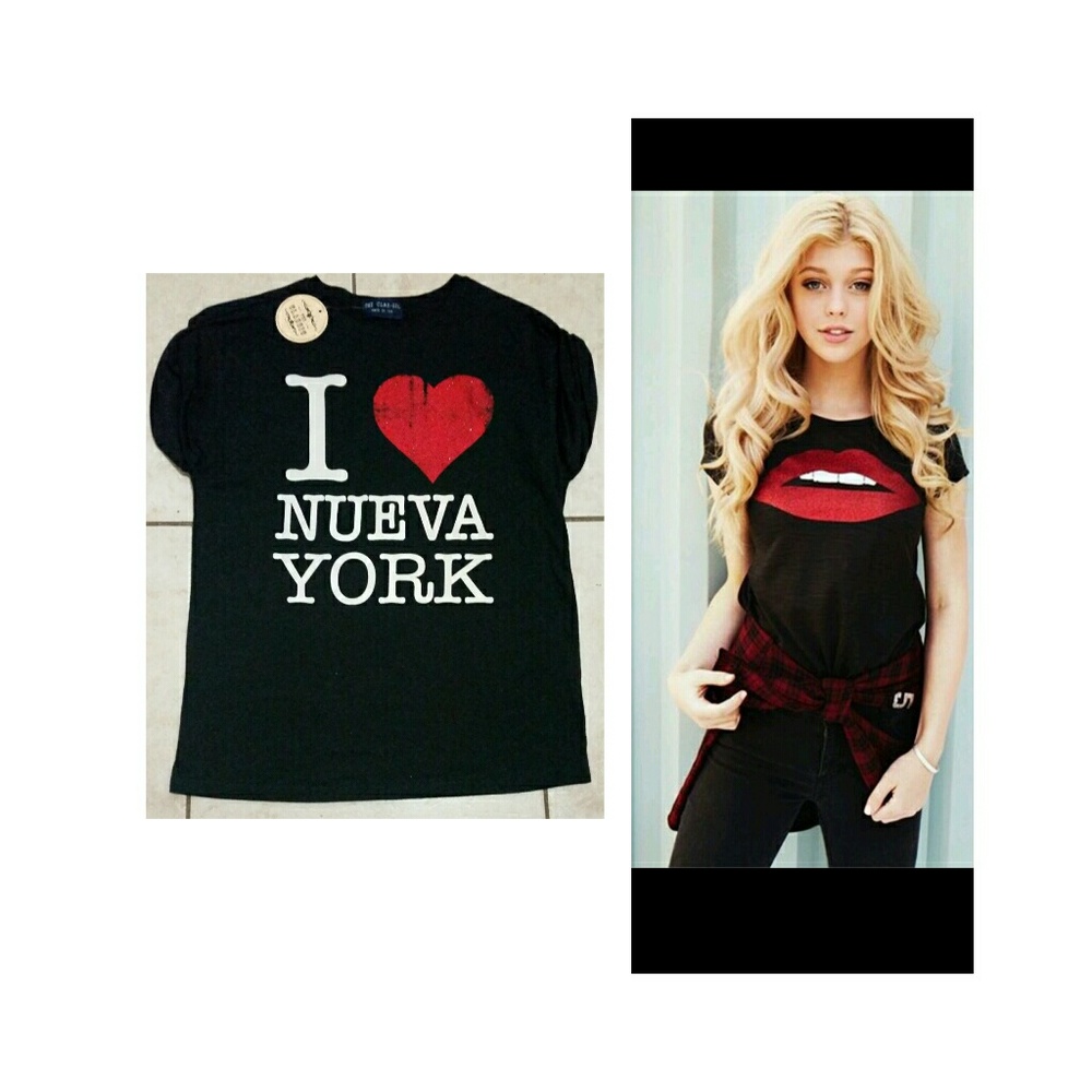 I "heart" Nueva York cute edgy tee shirt