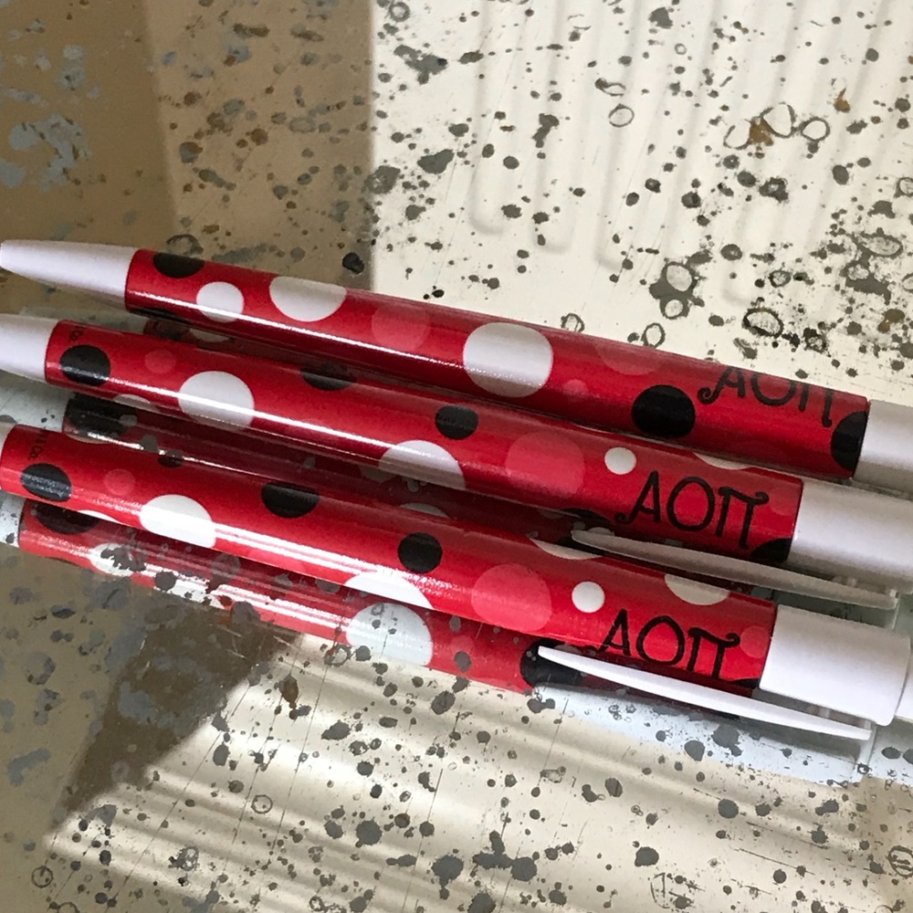 ✨NEW✨ Alpha Omicron Pi Pens- SET OF 3