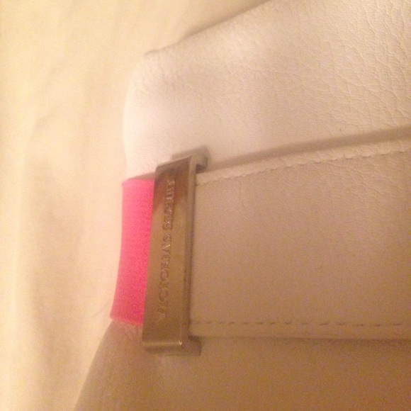 Victoria's Secret white and pink clutch/hand bag - Picture 4 of 4