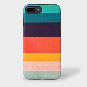 Paul Smith Artist Stripe Leather iPhone 6 case