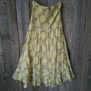 Free people strapless dress