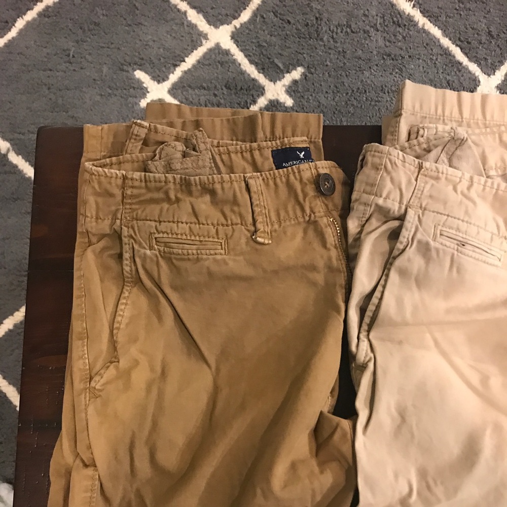 New khakis and joggers