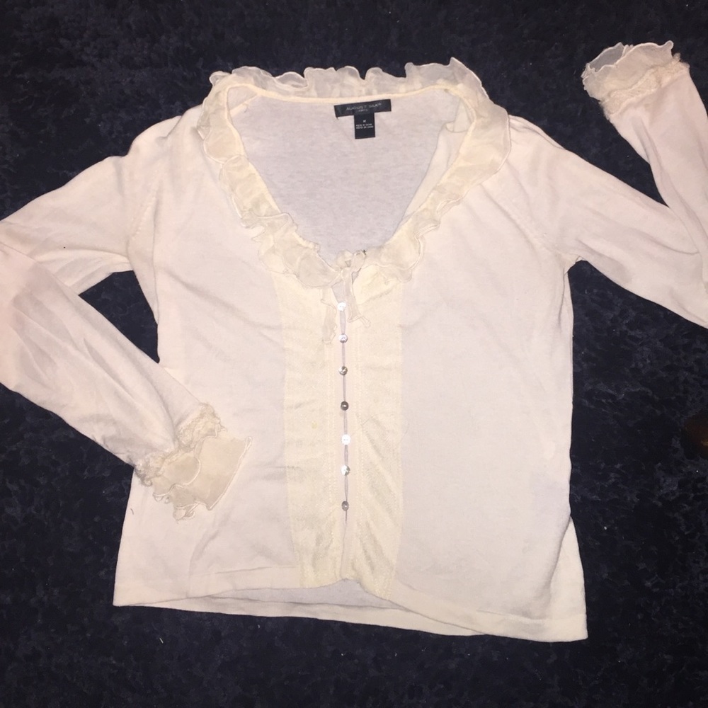 Silk/cotton knit top!!!!