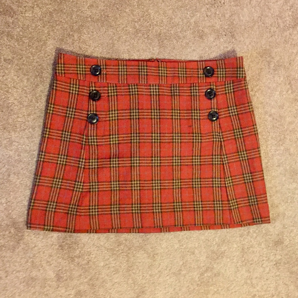 GAP Wool Plaid Skirt 🍂🍁