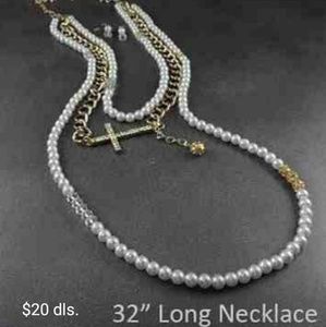 32"inches long necklace